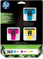 Hp CB333EE No.363 színes eredeti tintapatron multipack kép