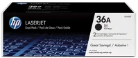 Hp CB436AD (36a) 2-pack black toner kép