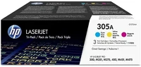 Hp CF370AM/305A Toner  cf370am/305a multipack cmy 3x2,6k kép