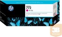 Hp CN629A MAGENTA Hp 772 original ink cartridge  magenta standard capacity 300ml 1-pack kép