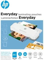 Hp COR_HPF9157 Meleglamináló fólia, 80 mikron, 60x95 mm, fényes, 100 db,  