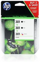 Hp E5Y87EE No.301 dupla fekete+színes eredeti tintapatron csomag kép