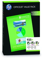 Hp F6U78AE No.935xl színes eredeti tintapatron multipack + a4 papír kép
