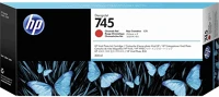 Hp F9K06A 745 original ink cartridge  chromatic red 300 ml tintapatron piros kép
