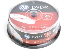 Hp HP1625- Dvd-r 4.7gb 16x dvd lemez hengeres 25db/henger kép