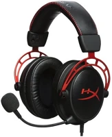 Hp 4P5L1AM#ABB Vezetékes fejhallgató cloud alpha - gaming headset black-red, hx-hsca-rd/em kép