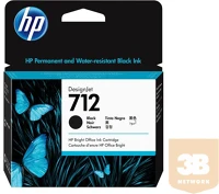 Hp inc. 712 80-ML Hp 712 80-ml black designjet ink cartridge kép
