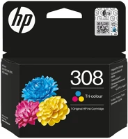 Hp inc. 7FP20UE#CE1 Hp 308 tri-color original ink cartridge kép