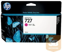 Hp inc. B3P20A Hp patron no727 designjet piros (magenta) 130ml kép