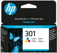 Hp CH562EE#BA3 Hp 301 original ink cartridge tri-co 3ml kép