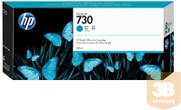 Hp inc. P2V68A Hp 730 300 ml cyan ink cartridge kép
