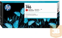 Hp inc. P2V81A Hp 746 300-ml chromatic red ink cartridge kép