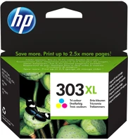 Hp inc. T6N03AE#301 Hp 303xl high yield tri-color ink cart. kép