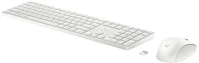 Hp 4R016AA#AKC Hp 650 vezeték nélküli billentyűzet és egér fehér kép