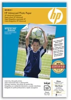 Hp Q8691A Hp advanced 250g 10x15cm 25db fényes fotópapír kép