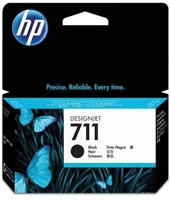 Hp T120, T520 Cz129a tintapatron designjet t120, t520, nyomtatókhoz,  711, fekete, 38ml kép