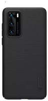Huawei 2451557 Nillkin super frosted  p40 műanyag tok, fekete kép