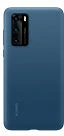 Huawei P40, INK BLUE Silicone Case, P40, Ink Blue kép