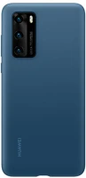 Huawei 51993721 P40 silicone case ink blue kép
