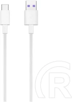 Huawei AP71 Usb töltő- és adatkábel, usb type-c, 100 cm, fehér, gyári kép