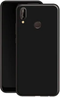 Huawei GL5900495740861 Y7 2019 telefontok - fekete szilikon tok kép