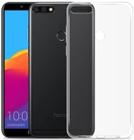 Huawei GL5901737900388 Telefontok  y7 2018 / y7 prime 2018 - átlátszó szilikon tok kép