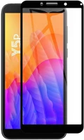 Huawei HU9111201905931 Y5p üvegfólia - full glue, super kemény tokbarát fólia fekete kerettel kép