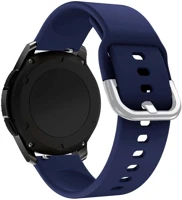 Huawei HU9145576259368-9 watch gt 6 (46 mm) okosóra szíj - strap - sötétkék szilikon szíj (szíj kép