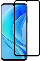 Huawei HU9145576266663 Nova y90 üvegfólia  - super kemény tokbarát fólia fekete kerettel kép