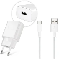 Huawei LX1121 Hálózati töltő usb aljzat 10w, gyorstöltő + lx1121 type-c kábel, fehér kép