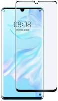 Huawei PT5903396078347 P30 pro üvegfólia - 5d full glue, flexibilis fólia fekete kerettel kép