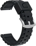 Huawei TM0041819-6 Okosóra szíj -  watch gt 4 (46 mm) - dqylh fekete szilikon szíj (22 mm) kép