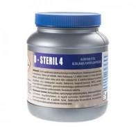 Hungaro chemicals ALDDS4KLTAB D-steril 4 klórtabletta, ált. fertőtlenítőszer - baktericid,fungicid,virucid(hbv/hiv) mrsa kép