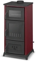 Hunor 901 BORDÓ Szabadonálló, sütős kandalló kép