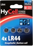 Hycell LR44 / LR1154 / AG13 1,5V Lr44 / lr1154 / ag13 1,5v alkáli gombelem 4db/csomag kép