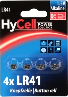 Hycell LR41 / LR736 / AG3 1,5V Lr41 / lr736 / ag3 1,5v alkáli gombelem 4db/csomag kép