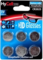 Hycell 1516-0027 Cr2025 3v lítium gombelem 6db/csomag kép