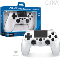 Hyperkin M07526-WH Cirka nuforce ps4/pc/mac kiegészítő vezeték nélküli kontroller, fehér kép