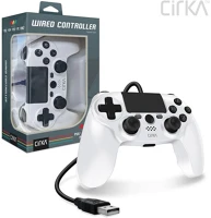 Hyperkin M07527-WH Cirka nuforce ps4/pc/mac vezetékes kontroller, fehér kép