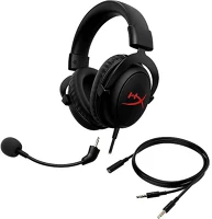 Hyperx 4P4F2AA Kingston   cloud core 7.1 gaming headset fekete kép