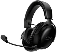 Hyperx 77Z45AA Fejhallgató - cloud iii wireless (vezeték nélküli, usb, fekete/fekete) kép