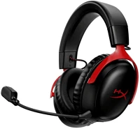 Hyperx 77Z46AA Fejhallgató - cloud iii wireless (vezeték nélküli, usb, fekete/piros) kép
