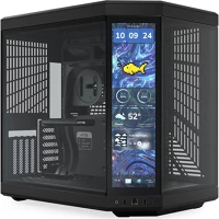 Hyte CS-HYTE-Y70TTI-BB_90 y70 touch infinite táp nélküli ablakos mid tower számítógépház fekete kép