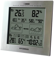 Hyundai WS2244M EZÜST Időjárás állomás kép