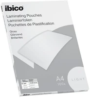 Ibico 627308 Meleglamináló fólia, 80 mikron, a4, fényes,  