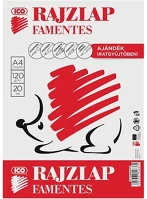 Ico 01.02256 Rajzlap  süni a/4 120 g famentes 20 íves kép