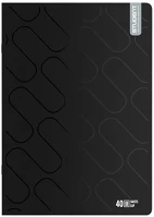 Ico 01.08573 Füzet kockás  student black prémium a/4 40 lapos kép
