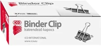 Ico 03.00443 Binder csipesz 19mm 12 darabos kép