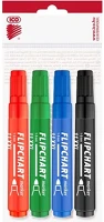 Ico 07.00537 Flipchart marker  artip 11 xxl kerek 1-3mm 4 darabos kép