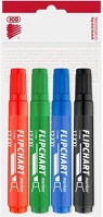 Ico 07.01080 Flipchart marker  artip 12 xxl vágott 1-4mm 4 darabos kép